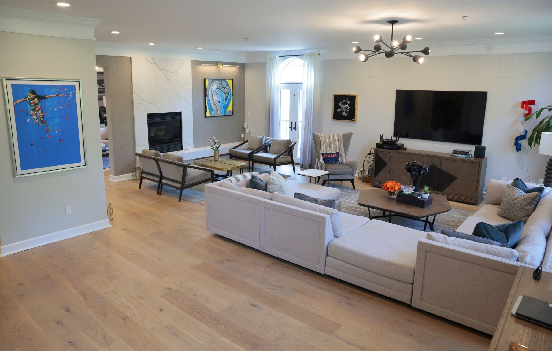 At home with Roel Vestjens and Cheryl Vallely in their Clayton condo